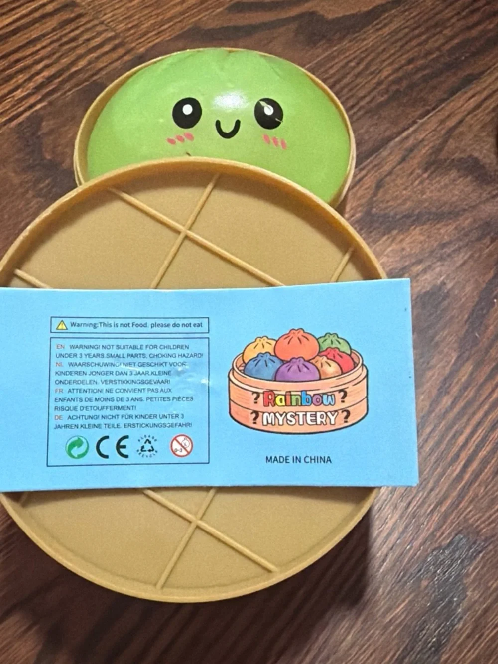 MYSTERY RANCH Squishy Bun Fidget Toy - Yellow